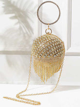 Rhinestone Tassels Ball Handbags